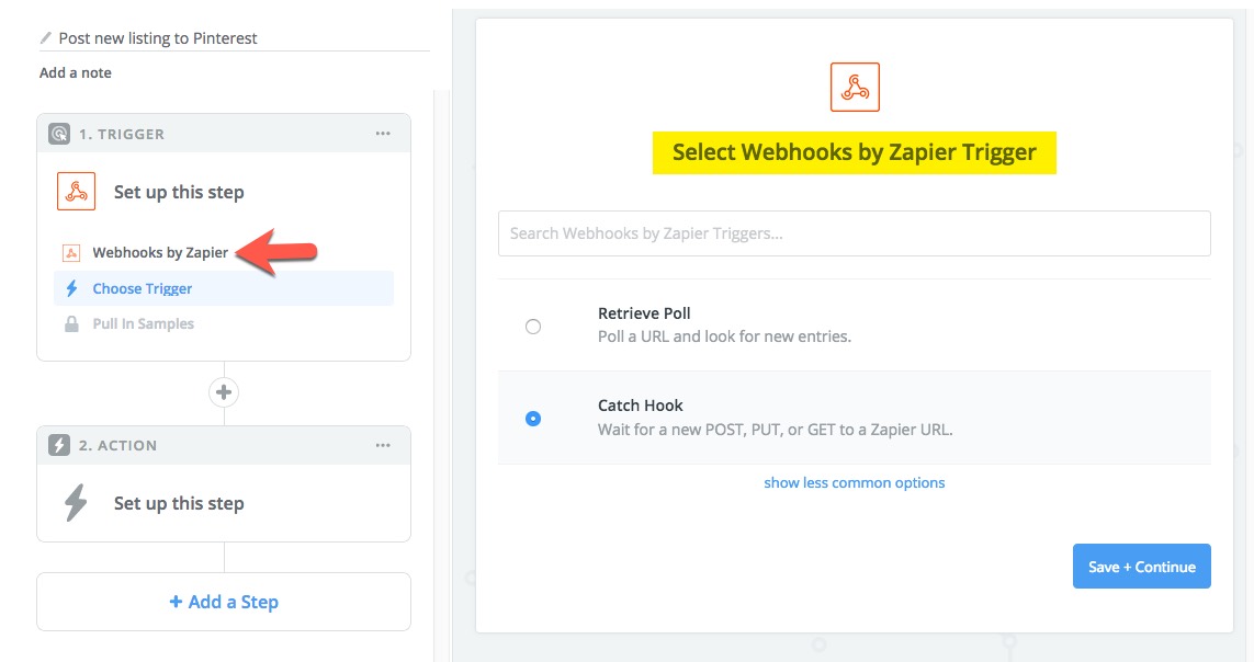 How to share new listings on Pinterest using Zapier?