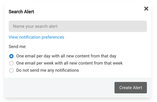 Search Alerts for Joomla and WordPress