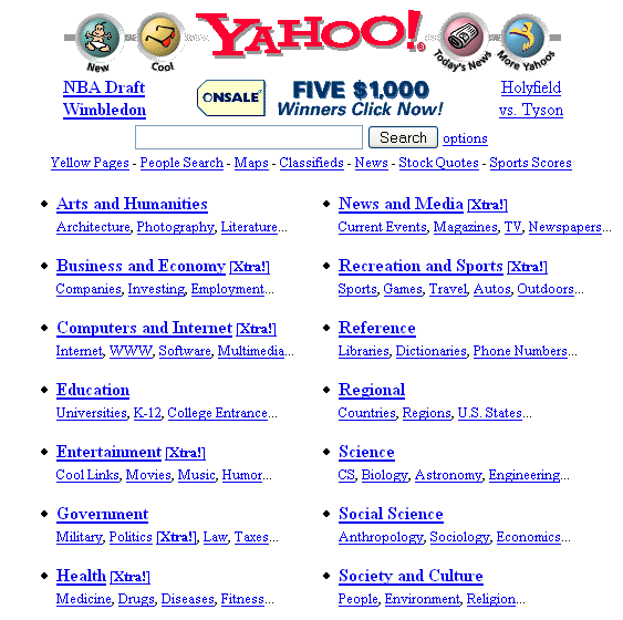 Yahoo! directory