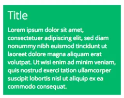Module styles Module styles