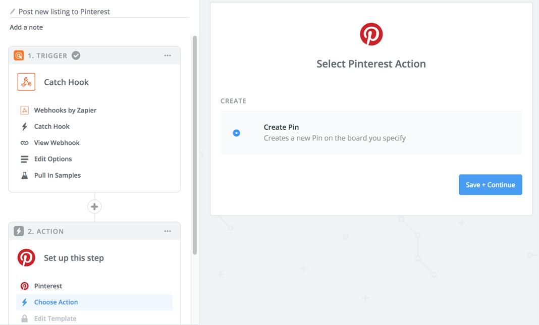 How to share new listings on Pinterest using Zapier?