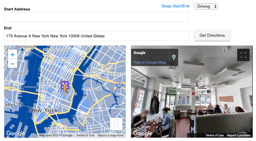 MapsPro Google Streetview Joomla and WordPress
