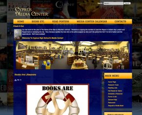 Cyprus High School Media Center Cyprus High School Media Center